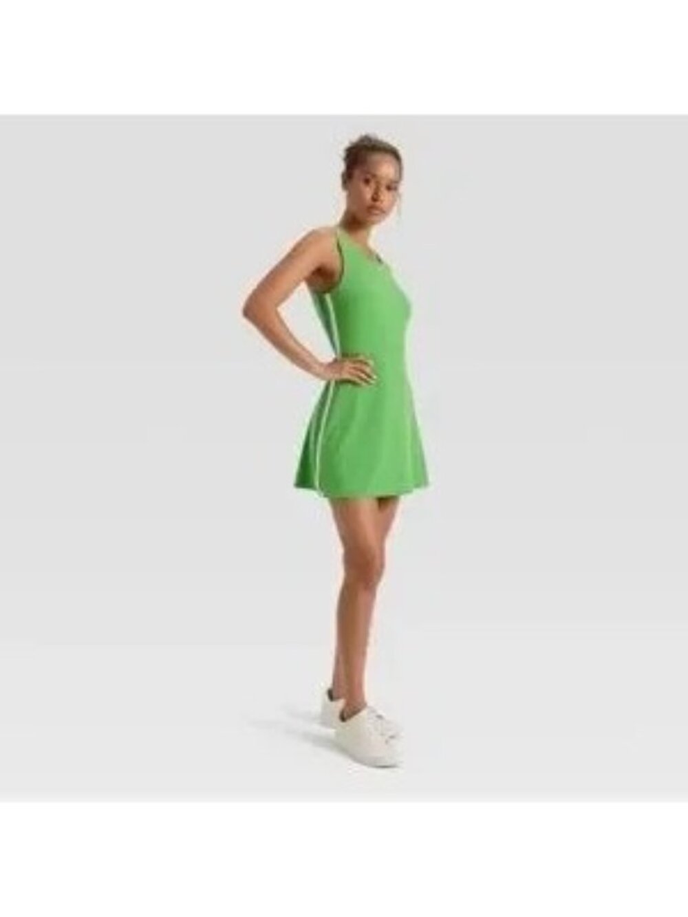 JoyLab Womens Spring Green Active Dress L Moisture-Wicking With Removable Pads - Picture 9 of 9